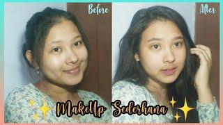 MakeUp Sederhana Sebelum Buat Konten Youtube || Kristina Smnllng