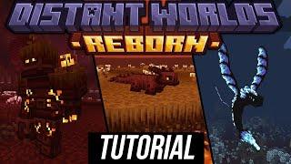 Distant Worlds. New techomagic mod #1 Tutorial 1.18.2 (minecraft java)