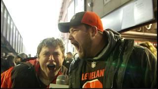 Browns fans HYPED to beat Steelers in Blizzard Game