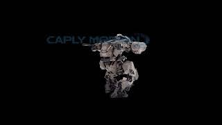 Futuristic Warrior Robot 3D Animation by Caply Motion LTD