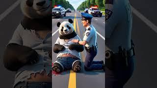 The Hungry Panda's Chase #panda #pandalover #story #funny #cute #trending #superhero #cat #disney