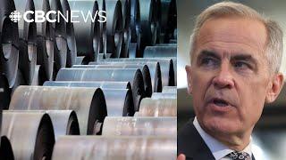 Carney announces new countermeasures to boost Canadian steel, aluminum sectors
