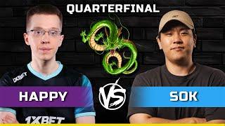 WC3 | Quarterfinal | [UD] Happy vs Sok [HU] | Warcraft 3 All-Star League - Divine Dragon Cup - S1