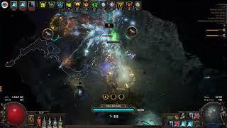 [PoE 3.21] Vaal Ice Shot Deadeye T4 Map. Crit Swap