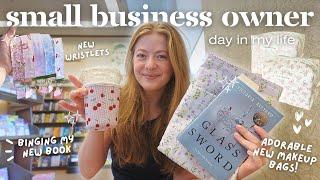 DIML as a Small Biz Owner!! launching 5 new makeup bags, ironing wristlets, & reading my new book