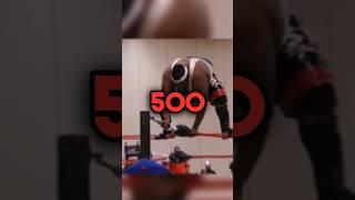 500 POUNDS WRESTLER MOONSAULT