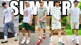 How To Style SUMMER Sneakers! 9 Outfit Look Book 2025
