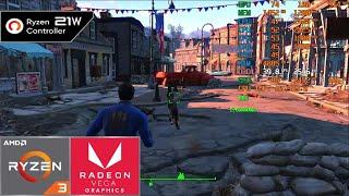 Fallout 4 Gameplay | AMD Ryzen 3 3200U Vega 3