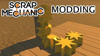 Scrap Mechanic Mod - Spur and Bevel Gears