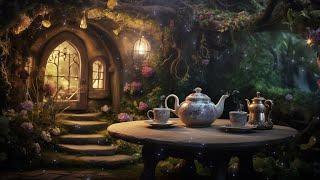 Fairy Tea Party Ambience with Music | Bird Sounds, Tea Sounds, & Fairy Dust Sounds 
