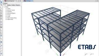 ETABS - 02 Introductory Tutorial Steel: Watch & Learn