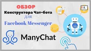 обзор конструктора чат-ботов Manychat для Facebook Messenger