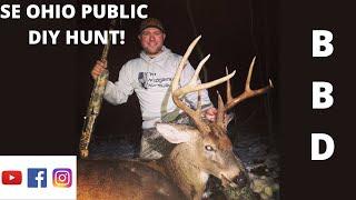 SE OHIO PUBLIC BUCK SHOT ON THE RUN! Rutting In DECEMBER?!?