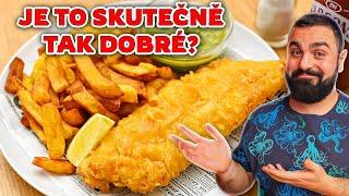 Ochutnali jsme PRAVÉ BRITSKÉ FISH AND CHIPS! A dost mě to překvapilo...