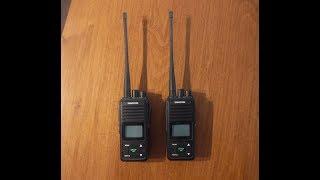 Sancon Canadian Version Samcom 2 way Radio Unboxing