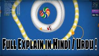 How to Play Worms Zone Game | Full Explain in Hindi / Urdu Tutorial ! | Its Trendzz