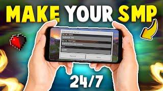 How To Create Server For Minecraft Pe | Make Your Minecraft Smp