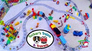 LEGO DUPLO TRAIN CRASHES & Fun with 10874, 10507, 10882 & 10872!