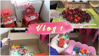 Vlog1 - Muslima onaning bir kuni. Qizimmi xonasini tartibga keltirdim #sessizvlog #vlog #vlogs