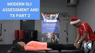 Modern Sacroiliac Joint Assessment and Treatment Part 2