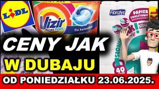 LIDL | Gazetka Promocyjna od Poniedziałku 23.06.2025. | Produkty spożywcze