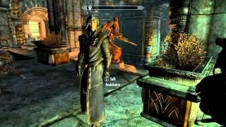 Skyrim deleted content: Galmar executes Ondolemar.