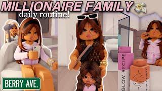 Millionaire Family Daily Routine  | Roblox Berry Avenue Roleplay