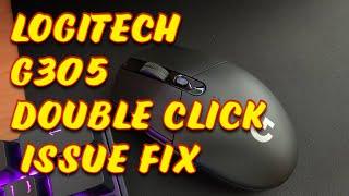 Logitech G305 / G302 mouse Double Click Issue Fix