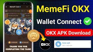 MemeFi OKX Wallet Connect | How to connect Okx Wallet in MemeFi | MemeFi Distribution and Withdrawal