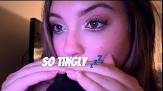 ASMR mouth sounds, clicky/inaudible whispers, + other random triggers to make u sleepy  