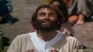 Jesus teaches us to pray.