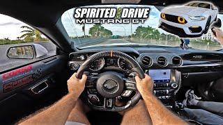 INSANELY LOUD Ford Mustang GT POV Drive *5.0L V8 ASMR*