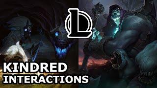 FIDDLE KNOWS KINDRED'S ORIGIN | Kindred Interactions with Other Champions | League of Legends Quotes