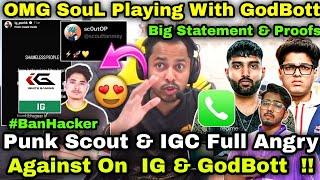 IGC Full Against On IG & GodBott  Jonathan Carrying BGMI & 2 Blasting announcement SouL X GodBott