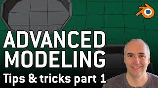 Advanced modeling techniques in Blender Part 1 EP19a