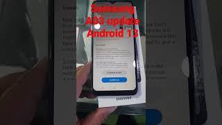 Samsung Galaxy A03 Update Android 13 ️️ #tech#viral#short#shorts@Samsung#viralvideo #ytshort