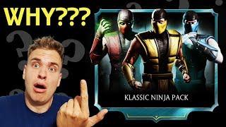 Klassic Ninja Pack in MK Mobile. Faction Wars Store in a Pack. DO NOT OPEN!