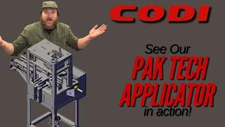 See the Codi Pak Tech Applicator in Action!