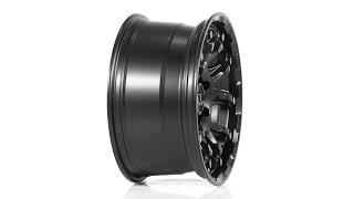 Black Rhino Wheels Ark in MATTE BLACK WITH GLOSS BLACK BOLTS  Wheels By Hot Tracks