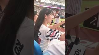 목나경 치어리더｜髮香視角｜睦那京 韓風應援｜20240622#rakutengirls #cheerleader #辣年糕趴 #sohots