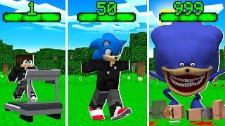 Я СТАНОВЛЮСЬ ШИН СОНИКОМ С КАЖДЫМ УРОВНЕМ В МАЙНКРАФТ! ЕНОТИК SHIN SONIC MINECRAFT