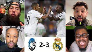 LES RÉACTIONS : ATALANTA 2-3 RÉAL MADRID (MBAPPÉ EST DE RETOUR )