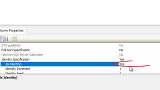 Sql server create table auto increment identity primary key