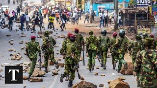 LIVE: Kenyan Protesters Clash with Police in Nairobi