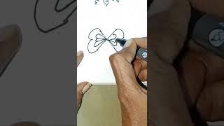 easy draw  butterfly  drawing please subscribe my channel