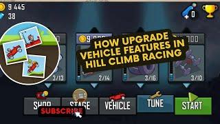 Upgrade Vehicle & Features by Using Coins in Hill Climb Racing 2023 | Mobile Games