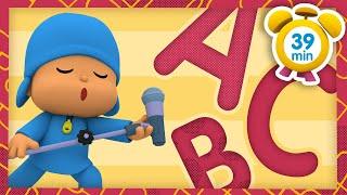 THE A,B,C  [ 39 minutes ] | Nursery Rhymes & Baby Songs - Pocoyo