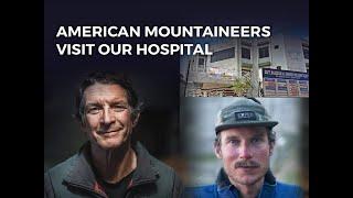 American Mountaineer Steve Swenson Visits Captain Muazzam Ali Shaheed Hospital 