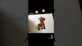 # My ( DrawinGeek) a Giraffe  #lolthissound