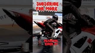 Suzuki bike speed test/#suzuki #supper bike #hayabusa #gixxer #trending #shorts #deadpool rider 69